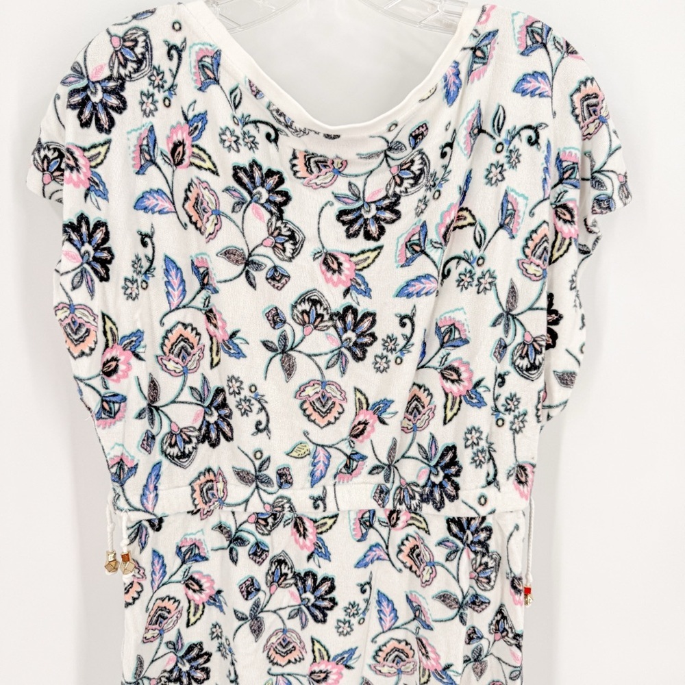 Juicy Couture Short Sleeve Floral Tee - Pink, Blue, White - Picture 5 of 5